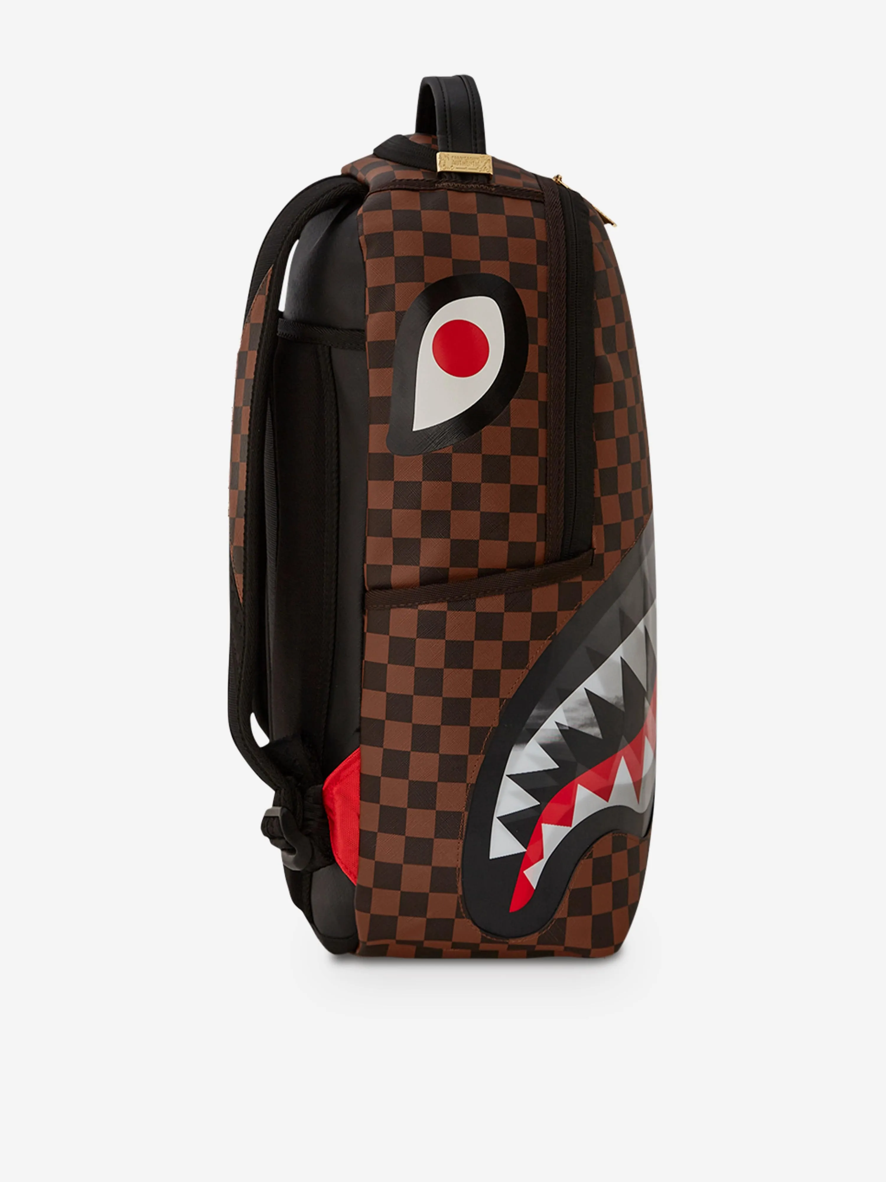 Sprayground Kids Sharks in Paris Lenticular Chomp Backpack in Brown (46cm)