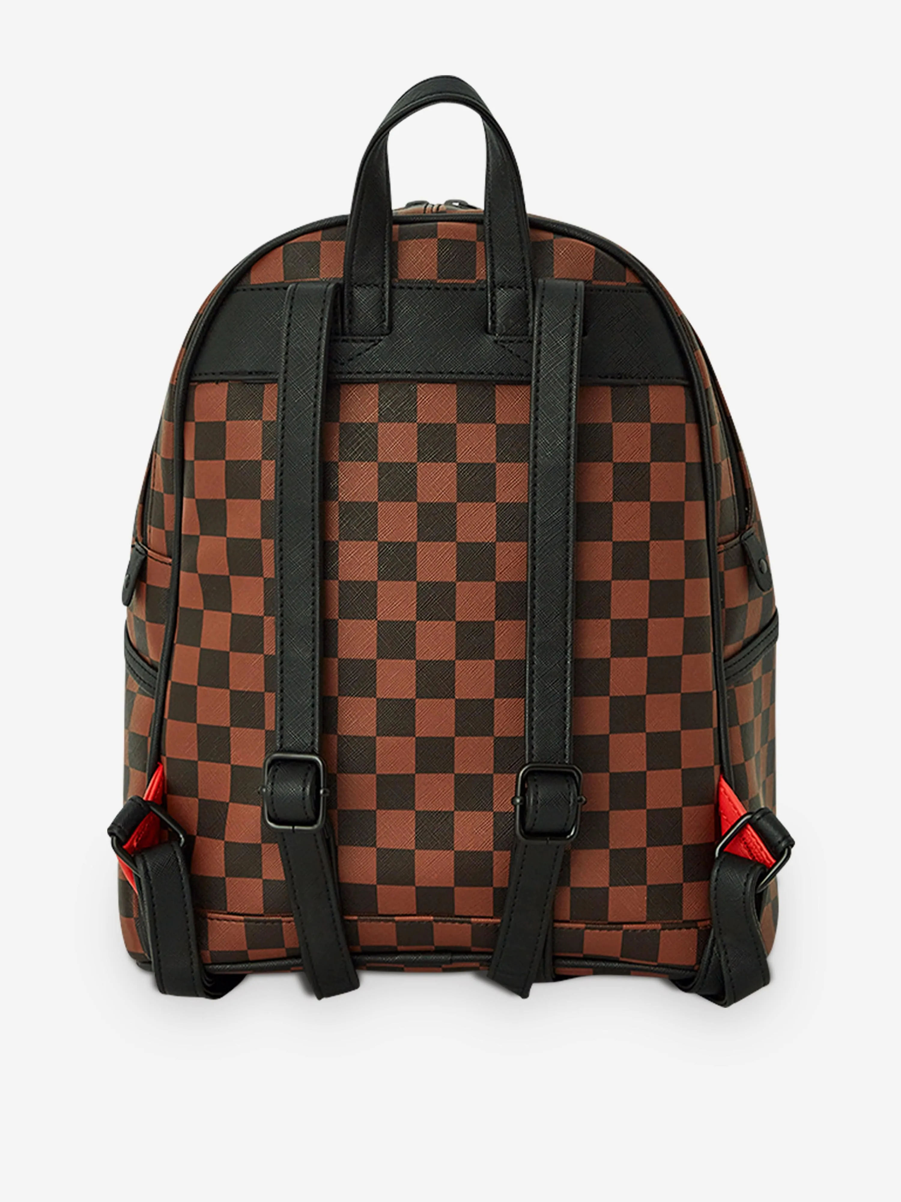 Sprayground Kids Sip Clear SM Eyes Savage Backpack in Brown (46cm)