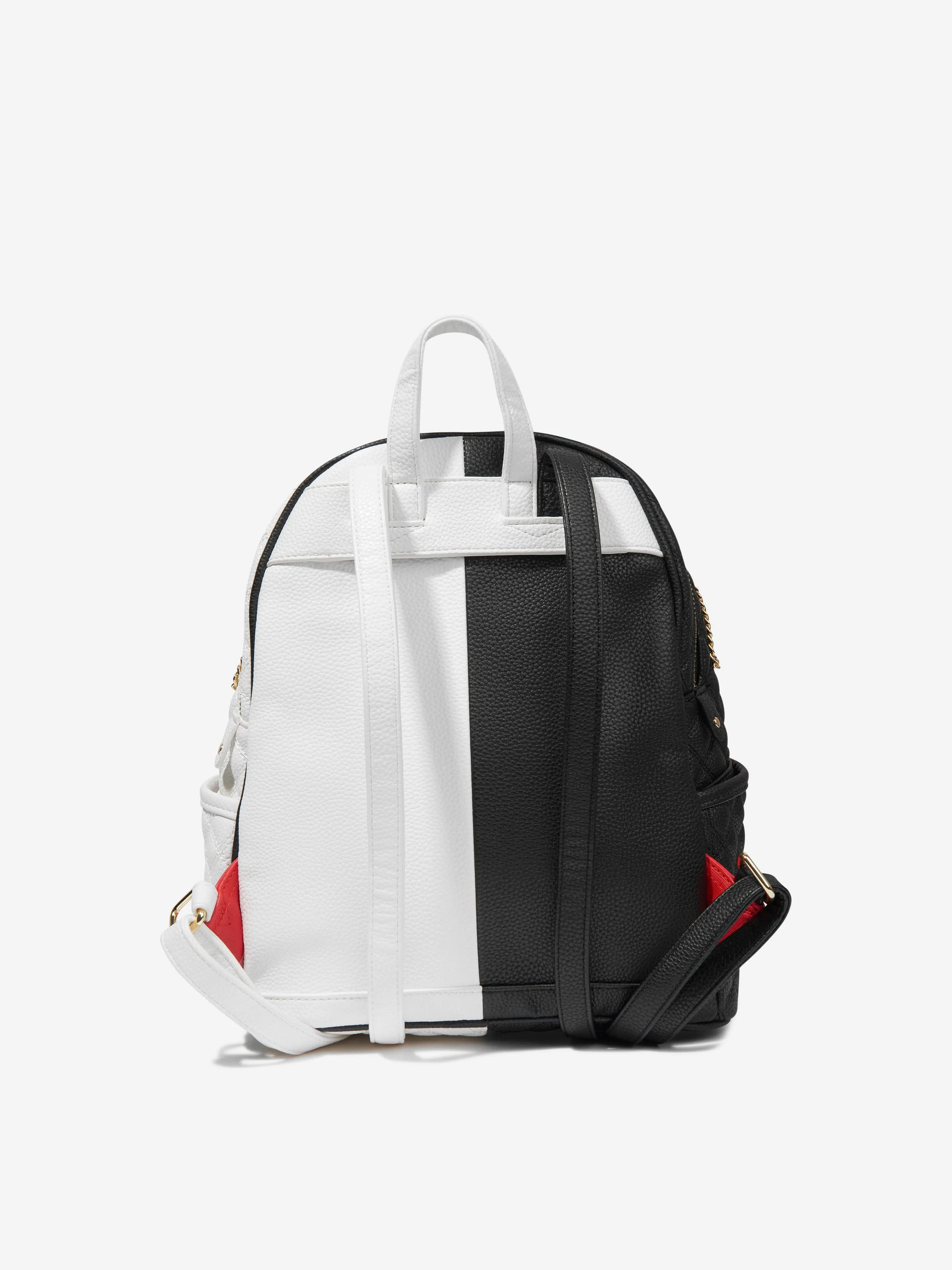 Sprayground Kids Split Quilt Shark Savage Backpack in Black (29cm)