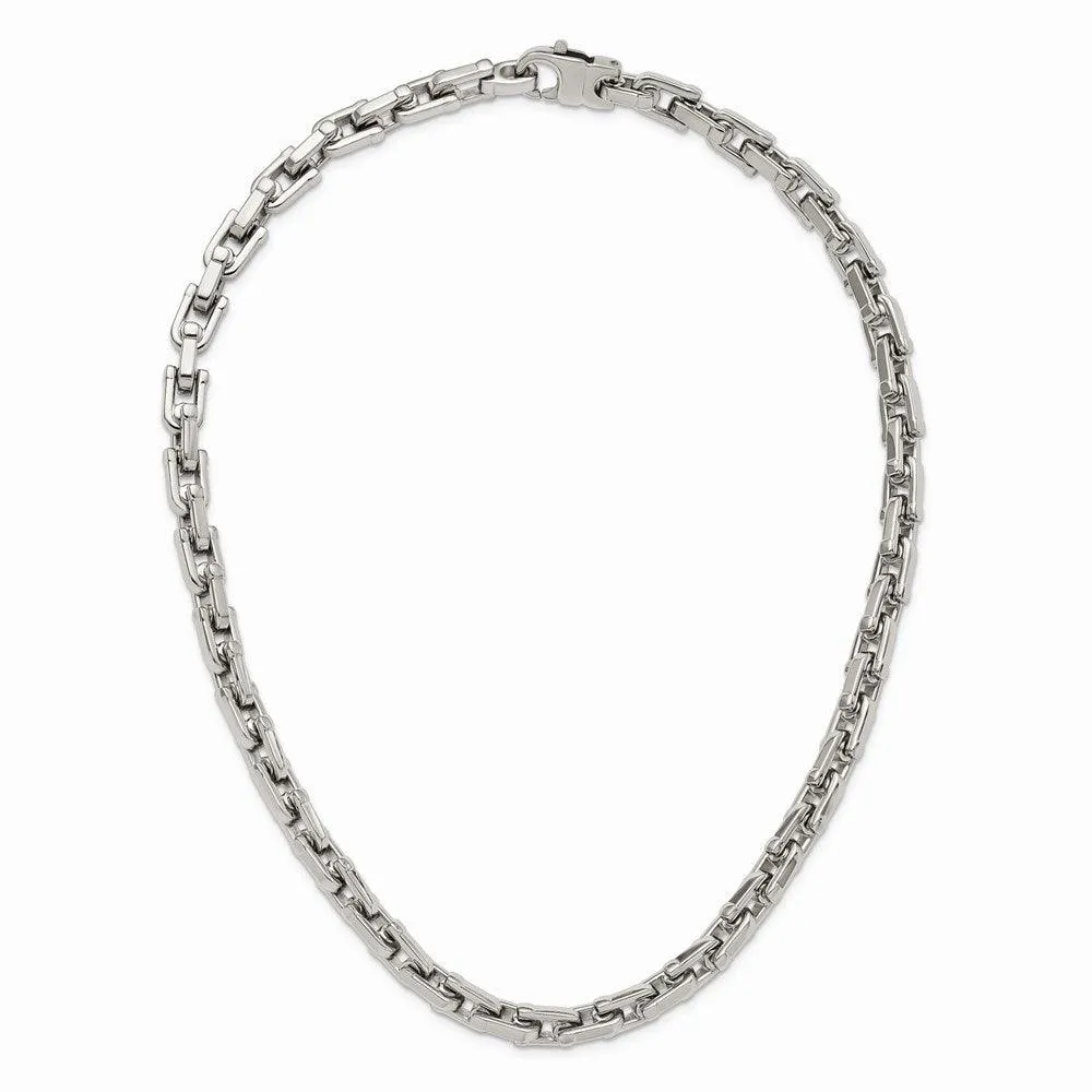 Stainless Steel Polished 20in Necklace