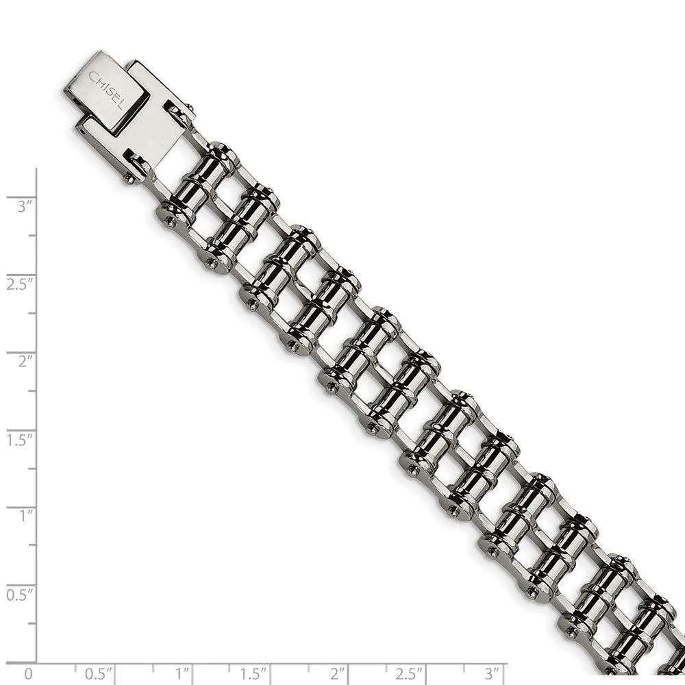Stainless Steel Polished 8.5in Bracelet