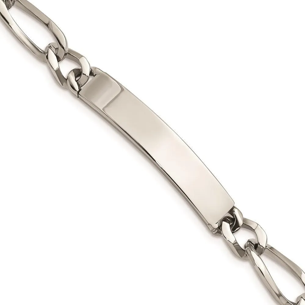 Stainless Steel Polished ID Bracelet 