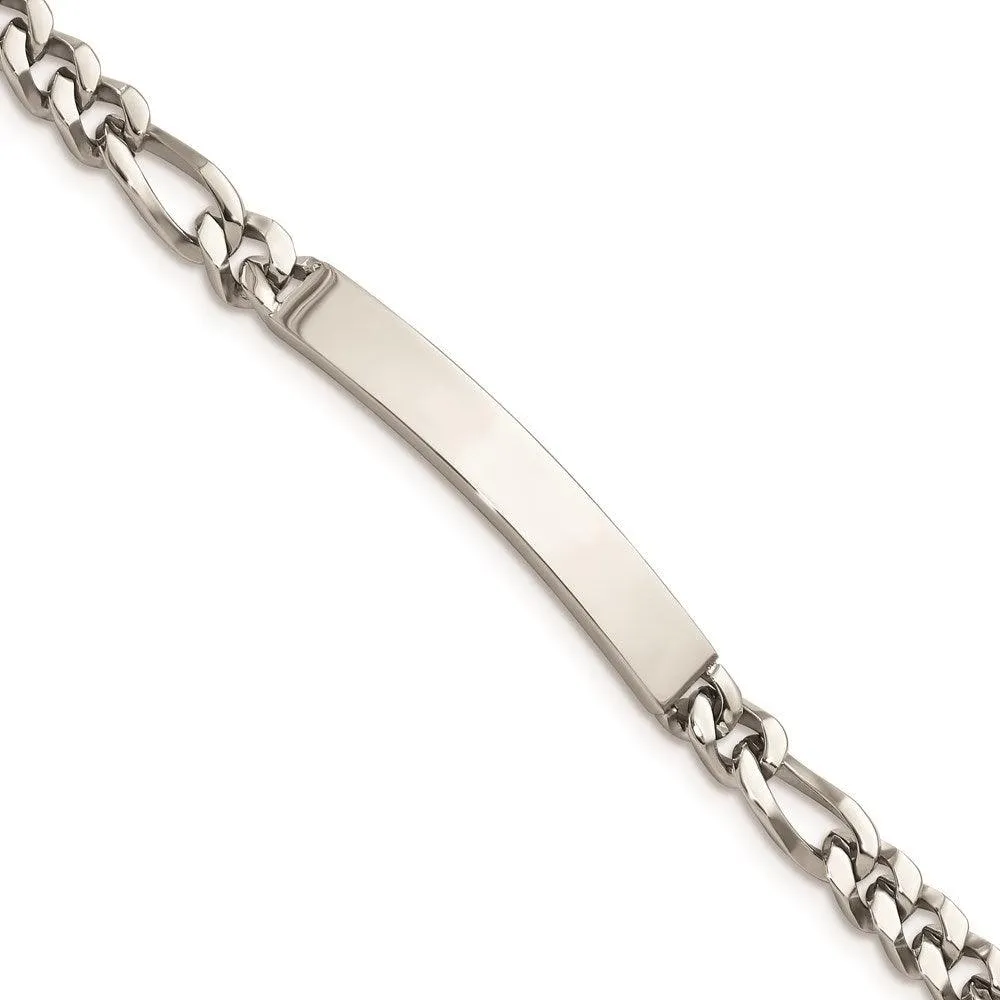 Stainless Steel Polished ID Bracelet 