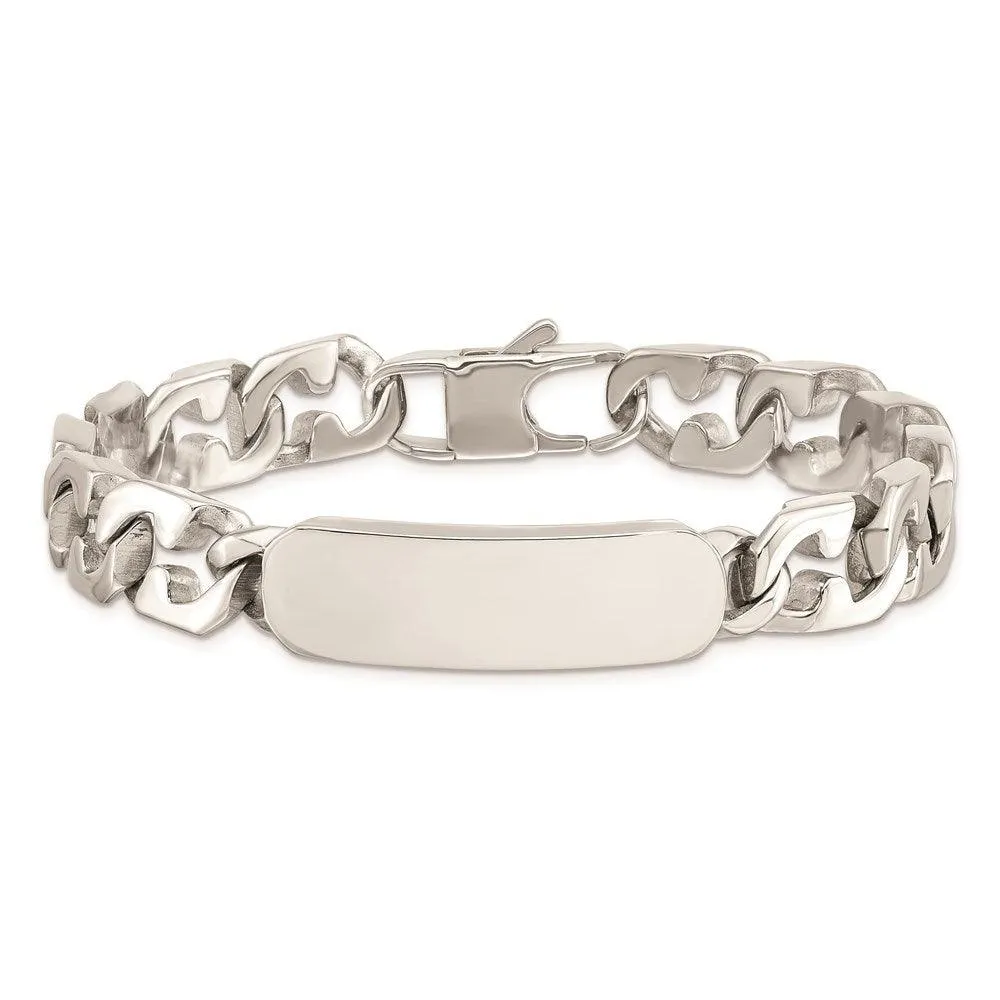 Stainless Steel Polished ID Bracelet