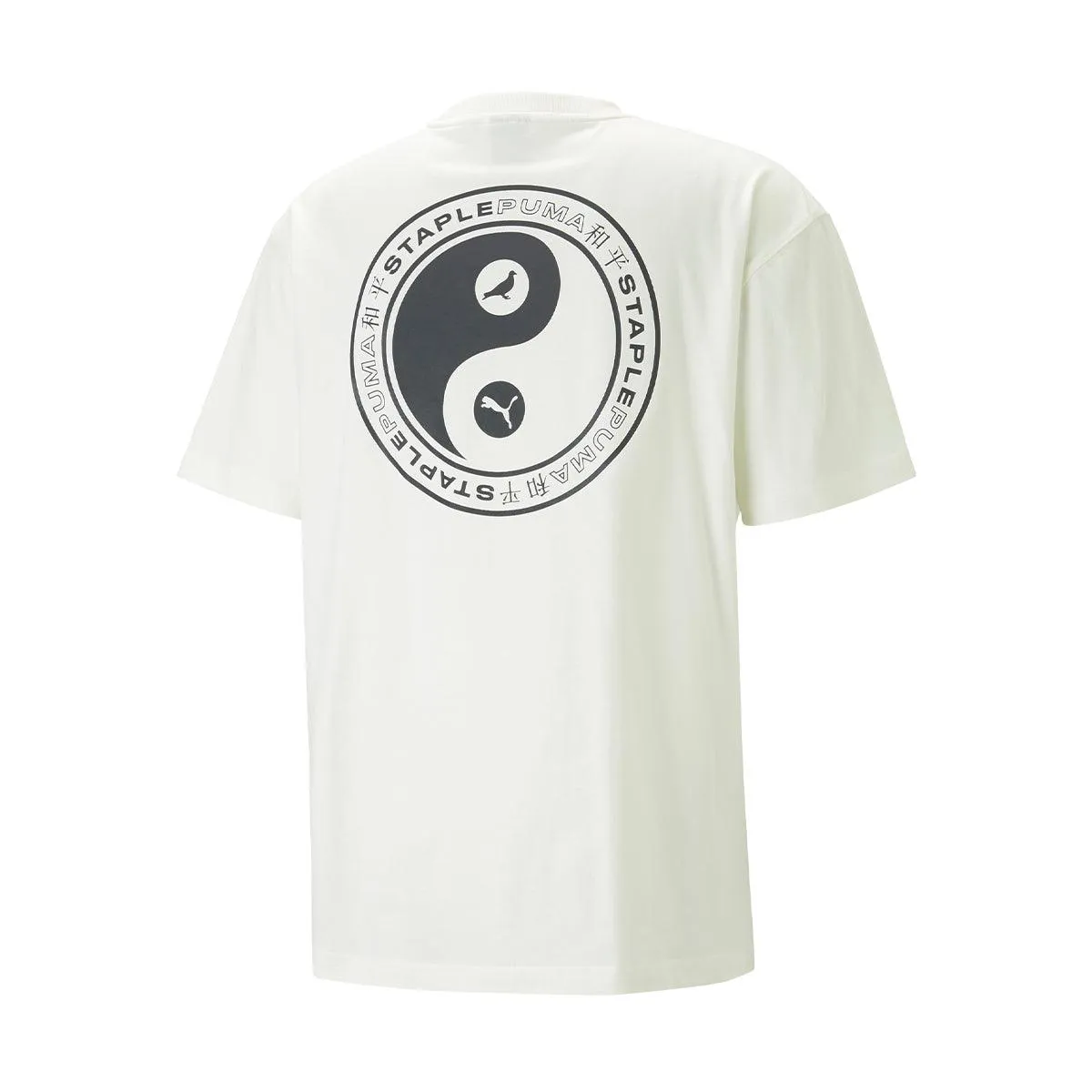   STAPLE Gidra Graphic Tee 'Warm White'