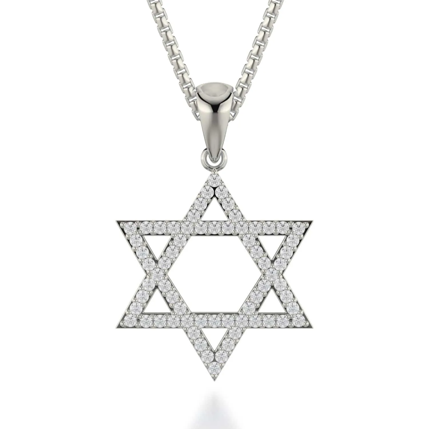 Star of David Diamond Pendant MP235YG