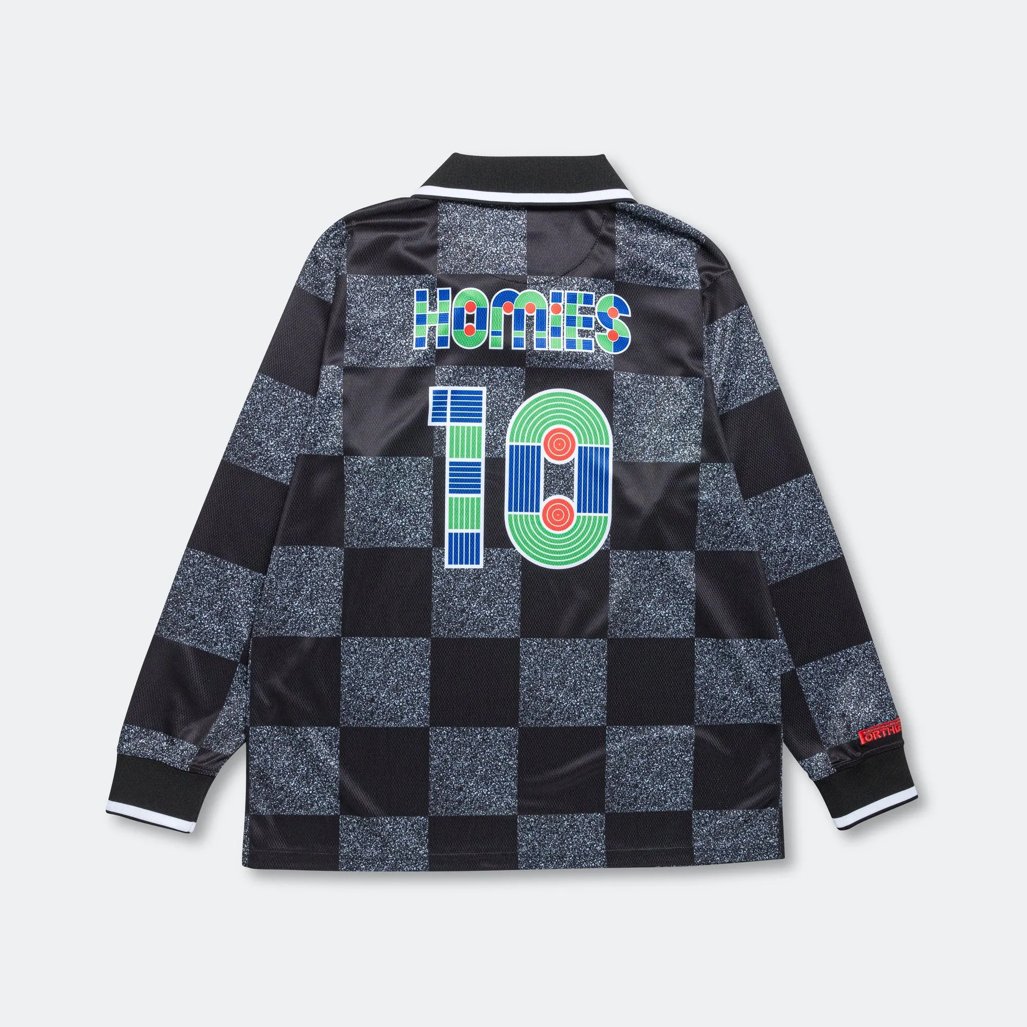 STATIC Soccer Jersey Long Sleeve - Black