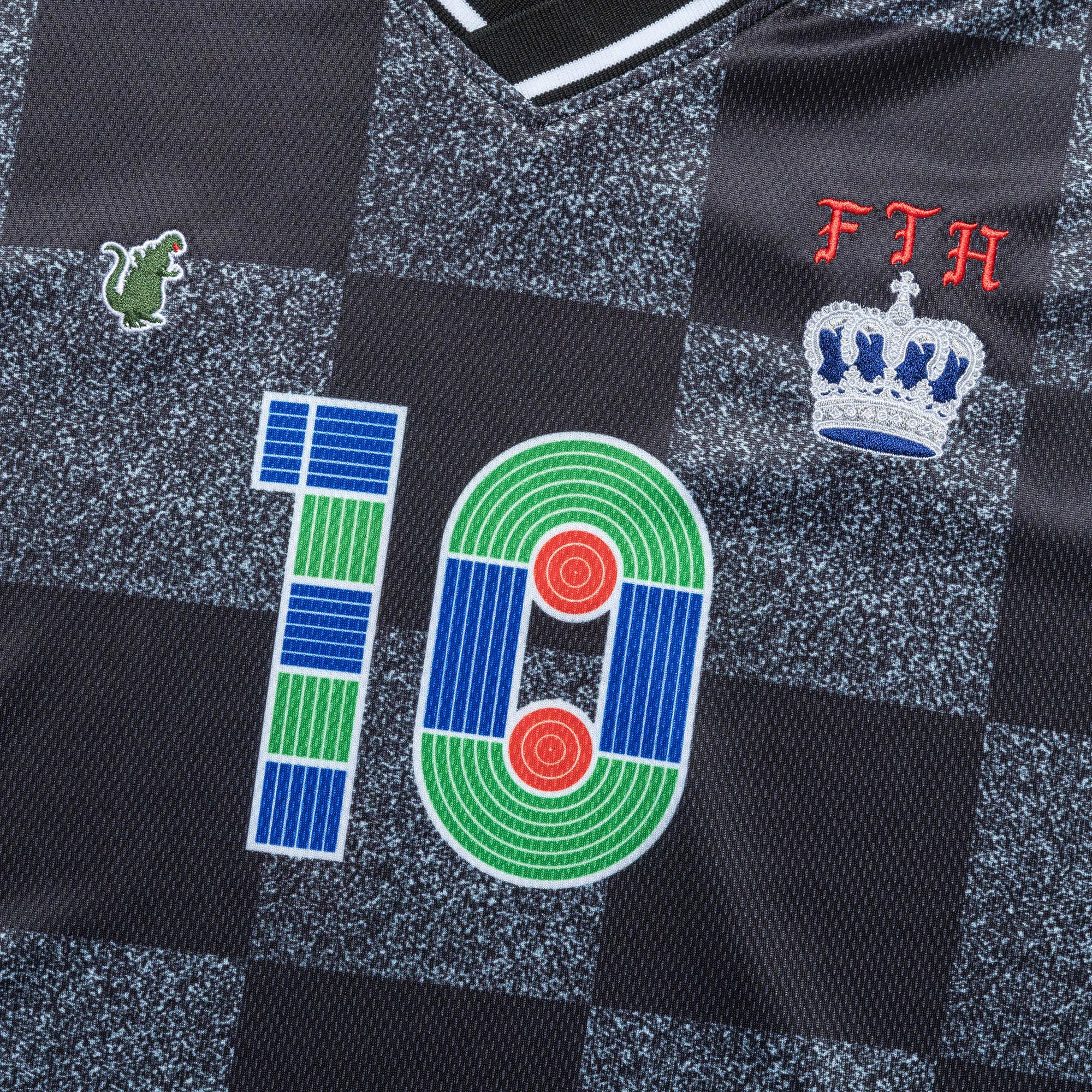 STATIC Soccer Jersey Long Sleeve - Black