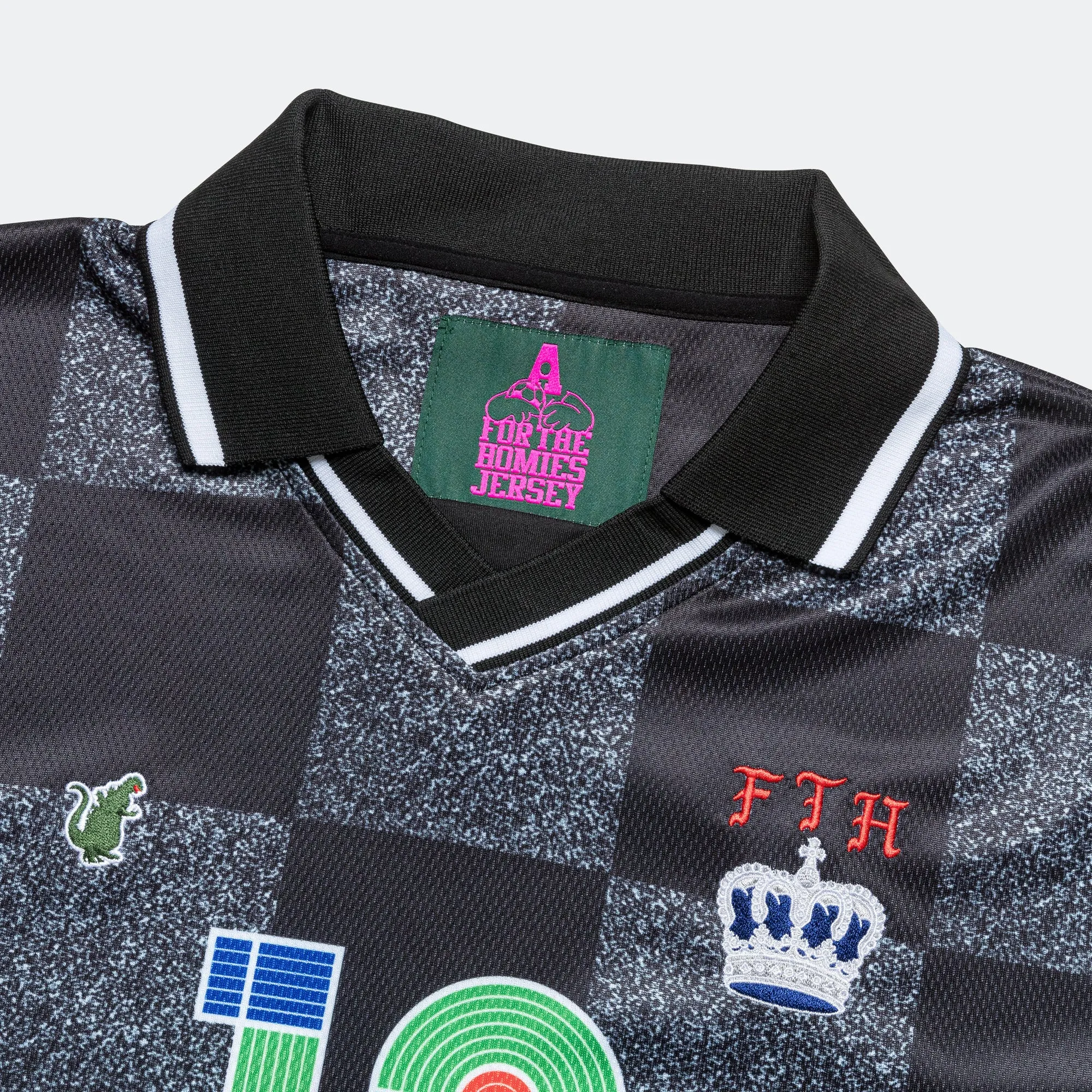 STATIC Soccer Jersey Long Sleeve - Black