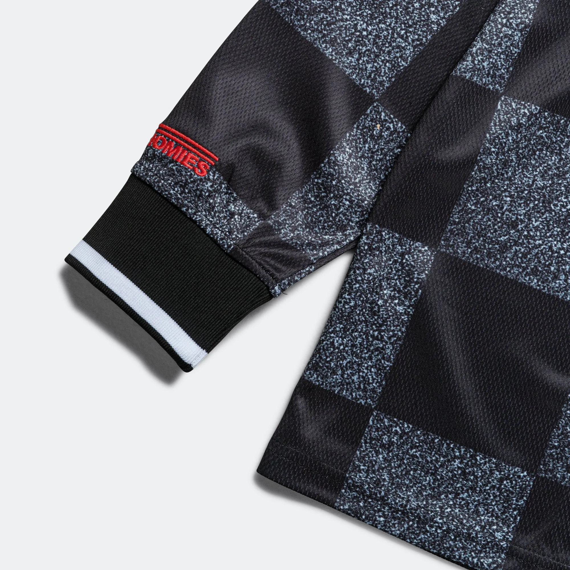 STATIC Soccer Jersey Long Sleeve - Black