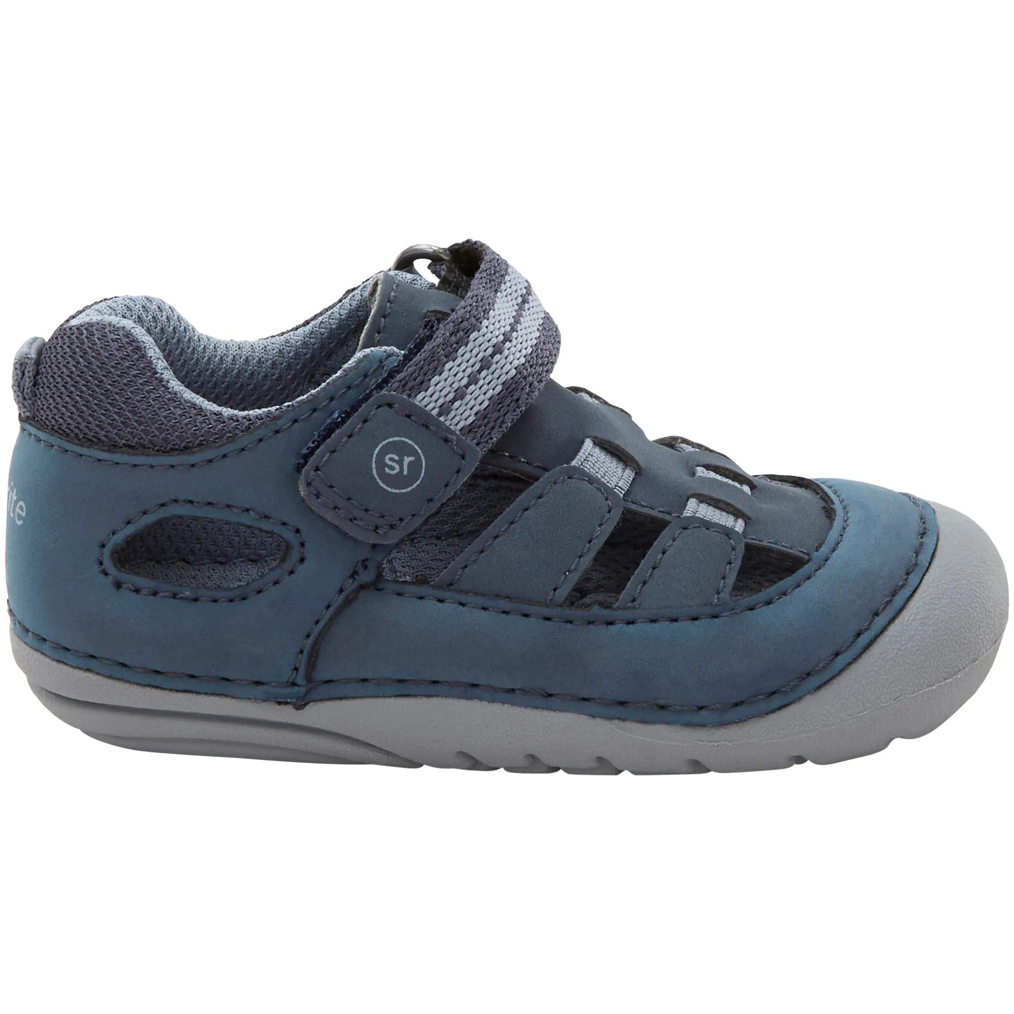 Stride Rite Dark Blue Sonny Soft Motion Baby Sandal baby toddler sandals shoes for sale online