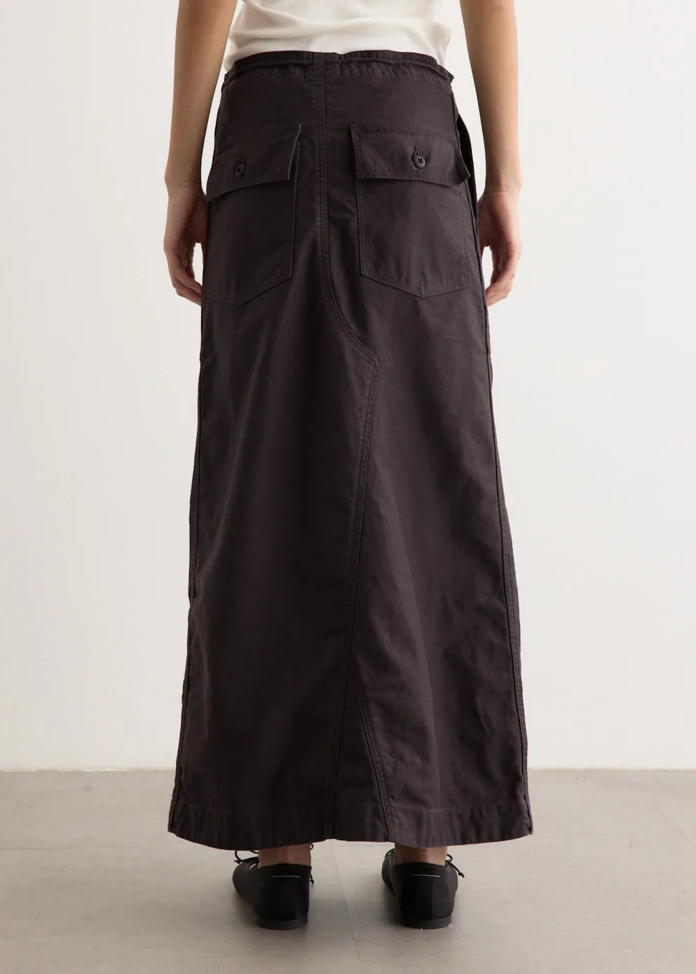 String Fatigue Skirt