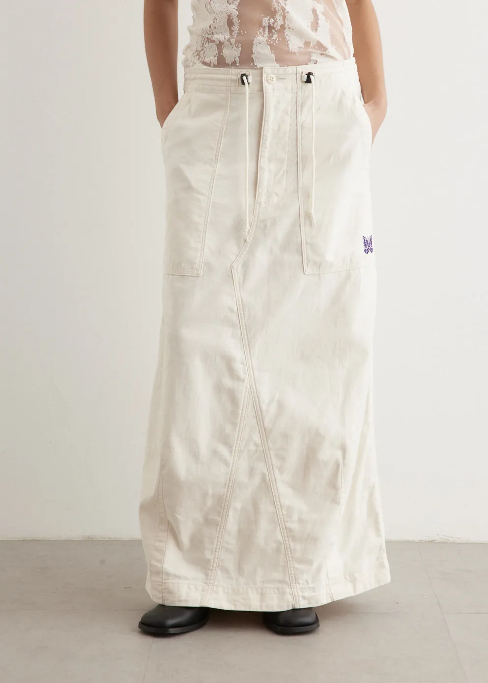 String Fatigue Skirt