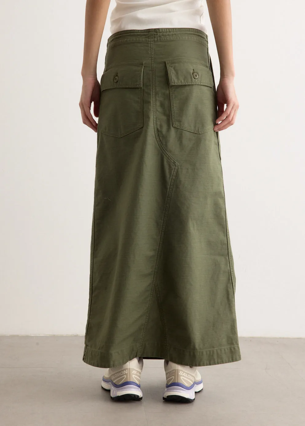 String Fatigue Skirt