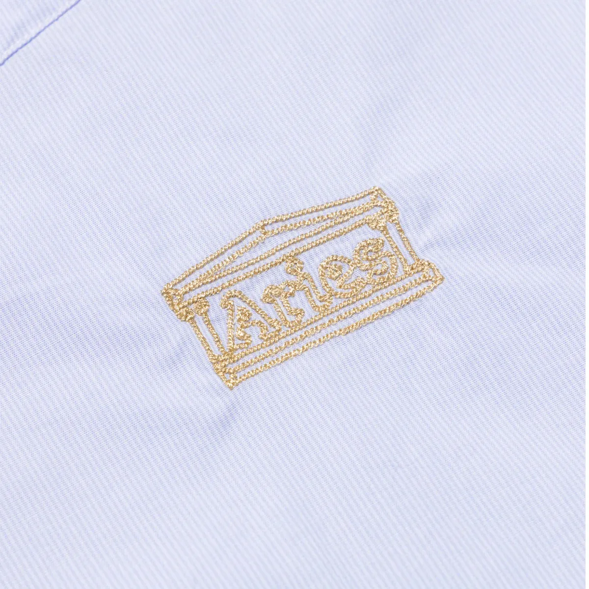 Striped Poplin Shirt 'Black'