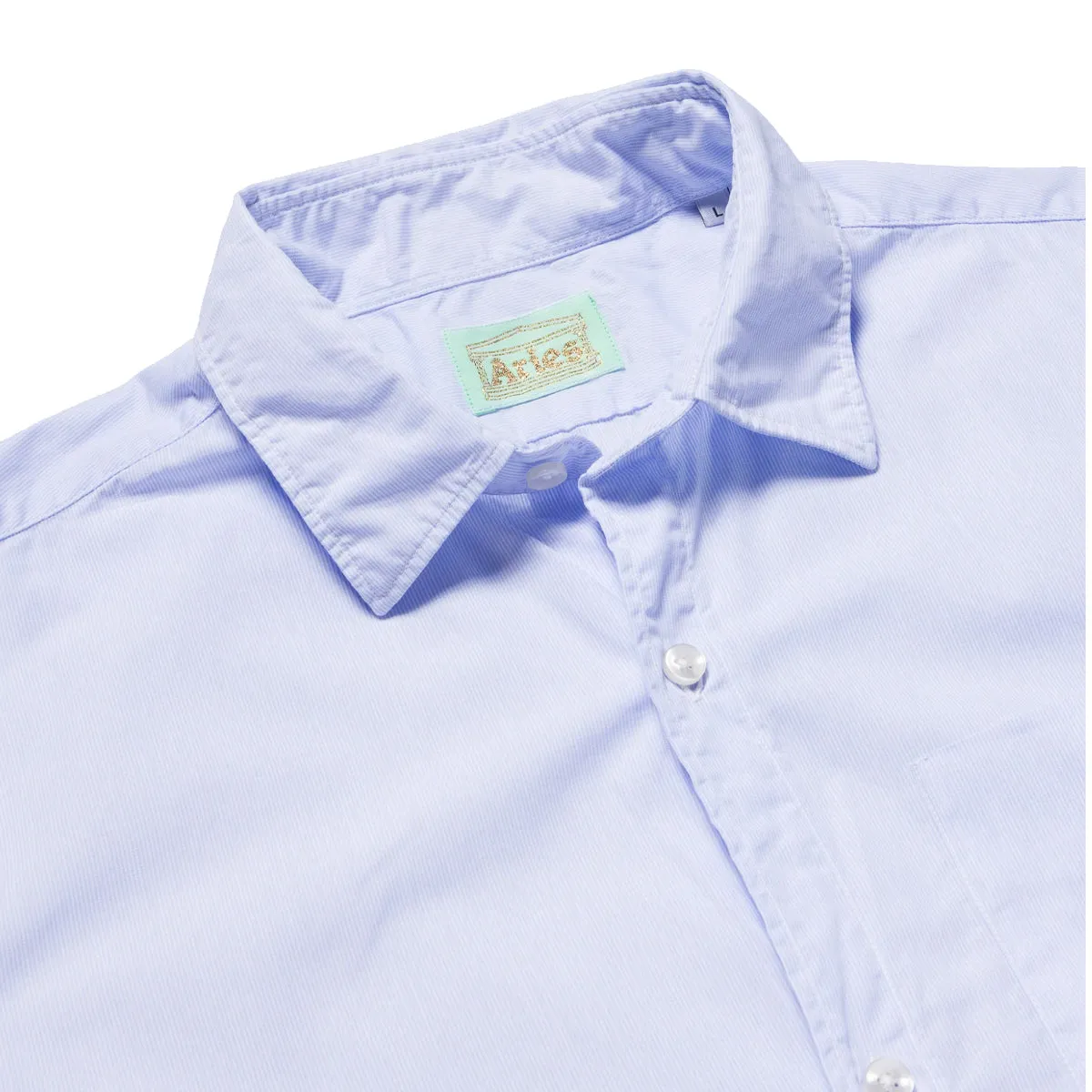 Striped Poplin Shirt 'Black'