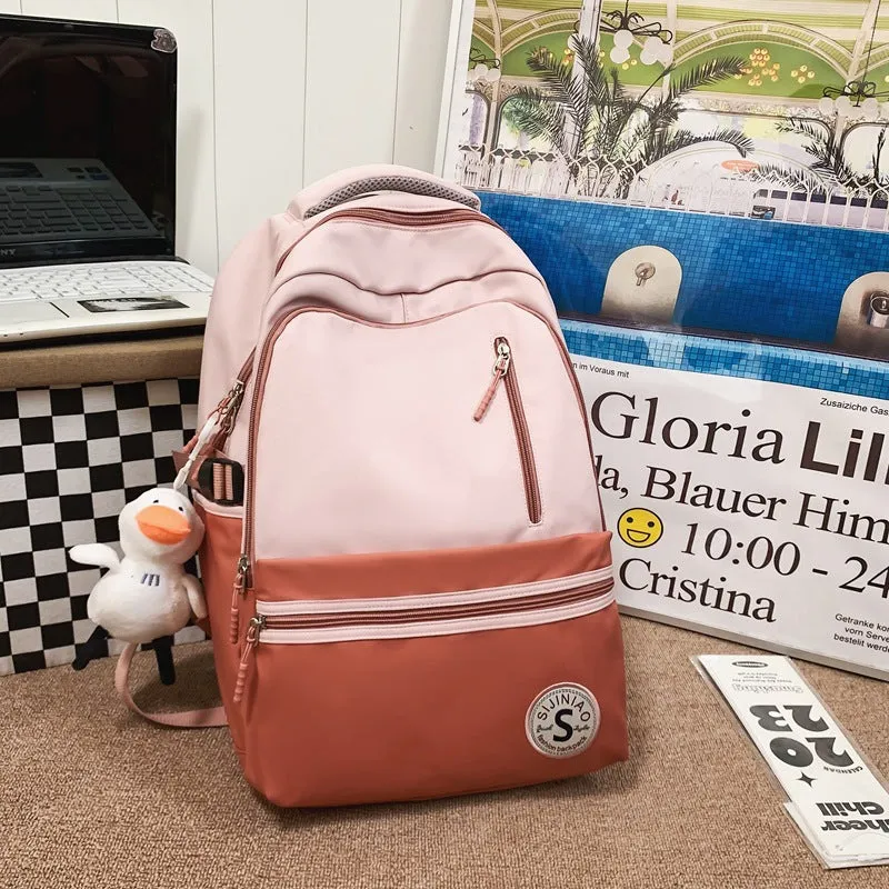 Student backpack dirty light backpack