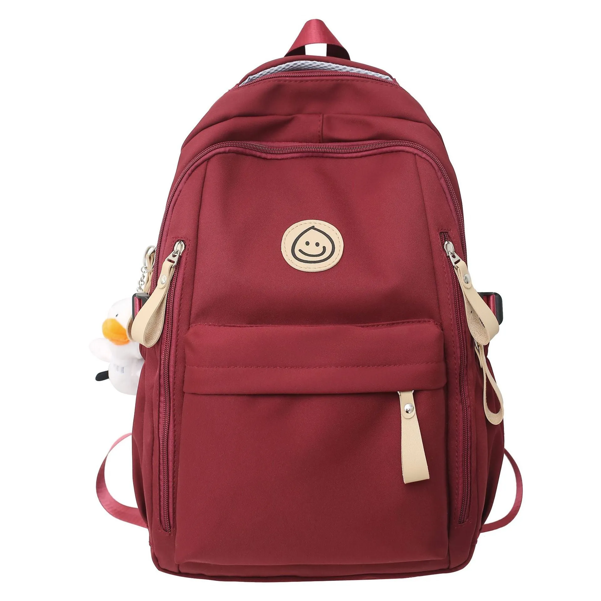Student school bag casual multi-pocket backpack