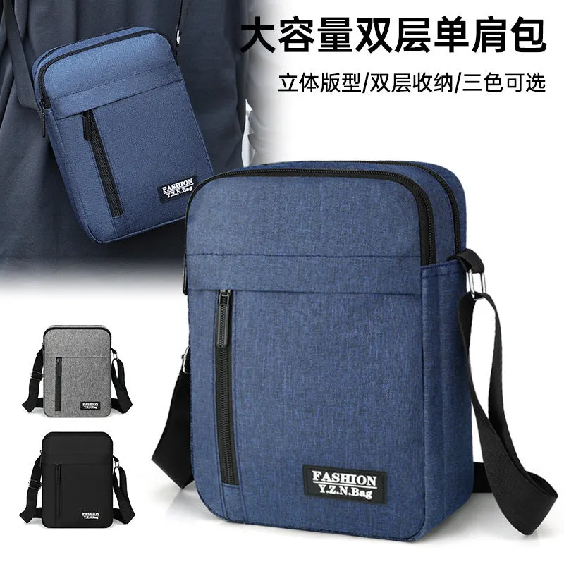 Stylish and simple shoulder bag men's crossbody backpack 