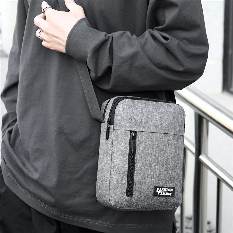 Stylish and simple shoulder bag men's crossbody backpack