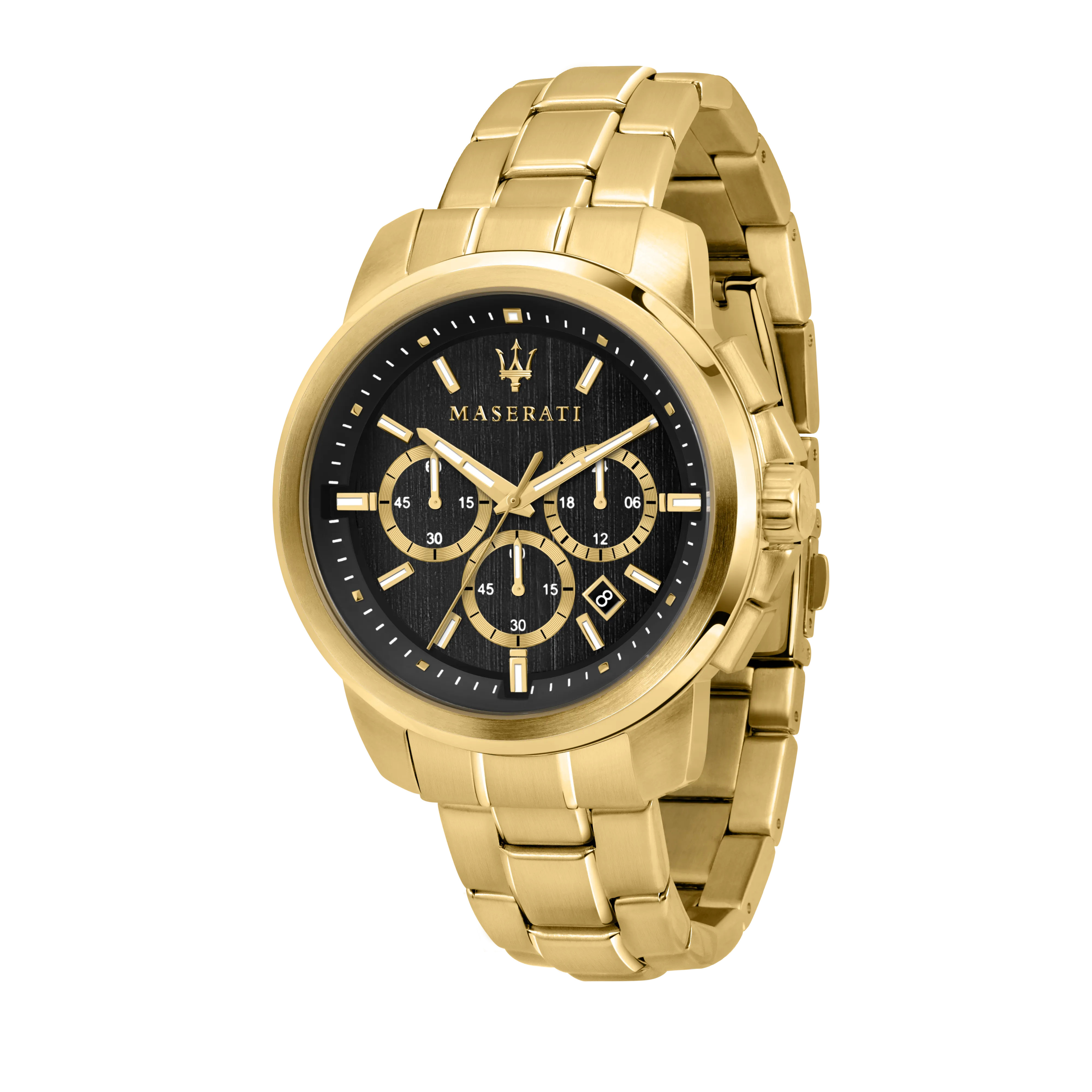 SUCCESSO 44mm Gold Watch 