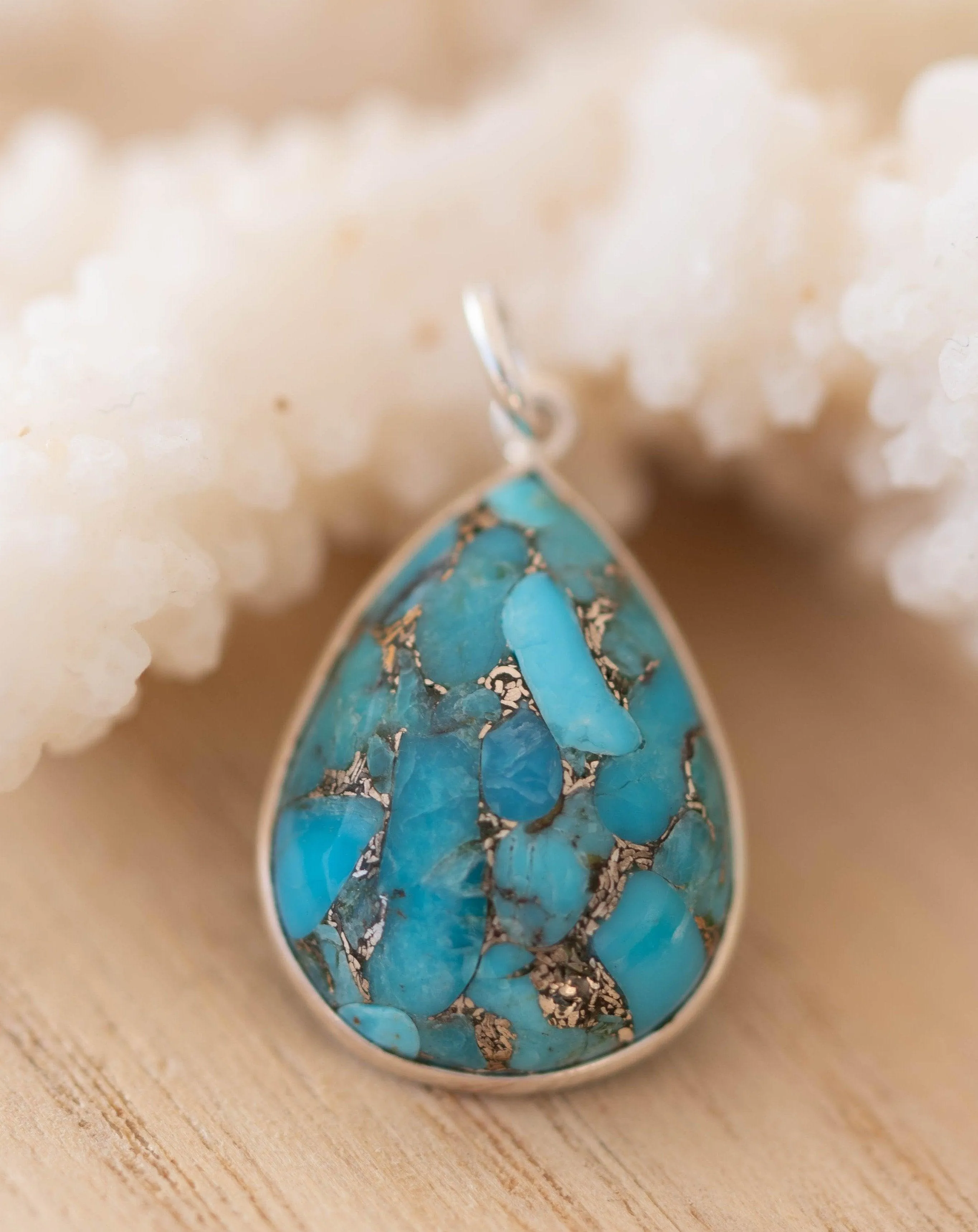 Suy Gemstone Necklace ~ Emerald ~ Sterling Silver 925 ~MN012