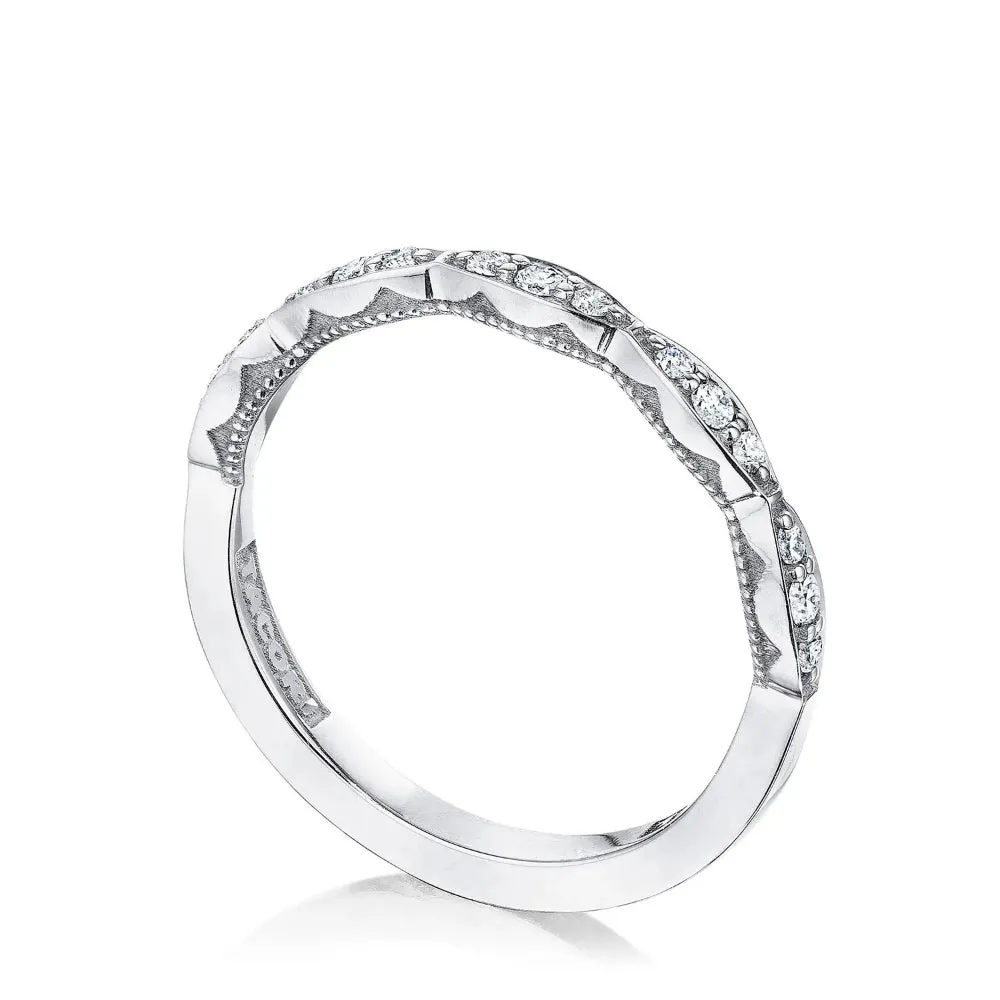 Tacori 18k Marquise Design Diamond Wedding Band
