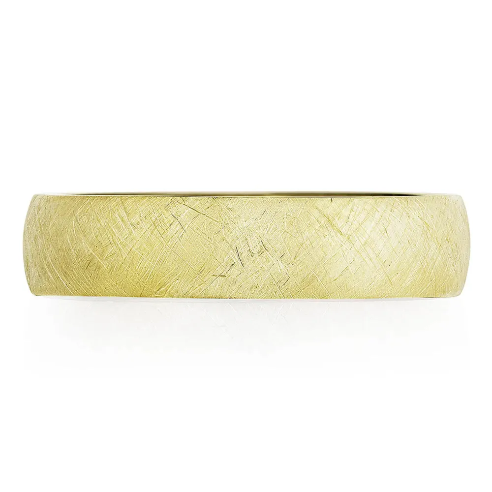 Tacori Classic Criss-Cross Brush Finish Men's Wedding Band 