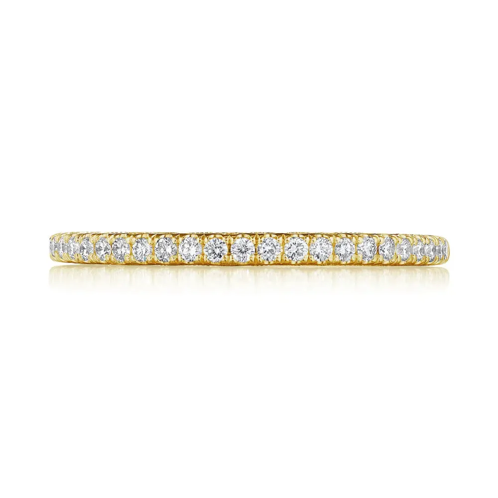 Tacori Dantela French Pave Diamond Wedding Band 