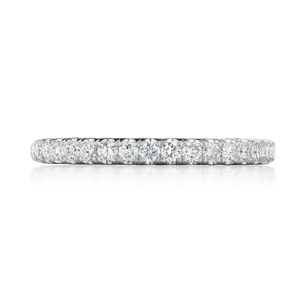 Tacori Dantela French Pave Diamond Wedding Band 