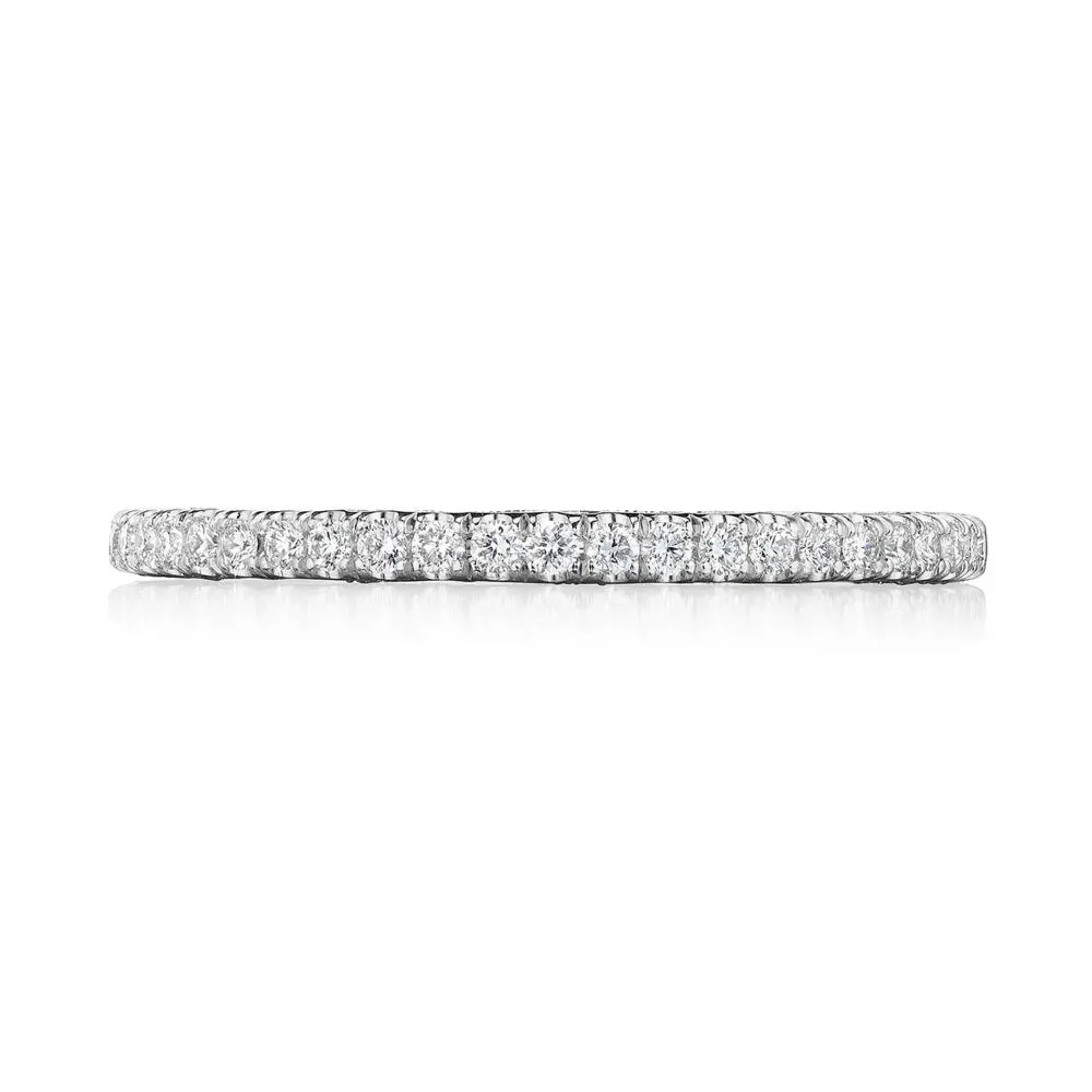 Tacori Dantela French Pave Diamond Wedding Band 