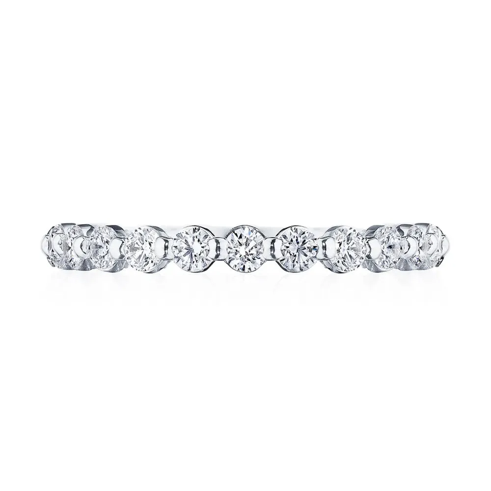 Tacori Sculpted Crescent Two-Prong Diamond Band 