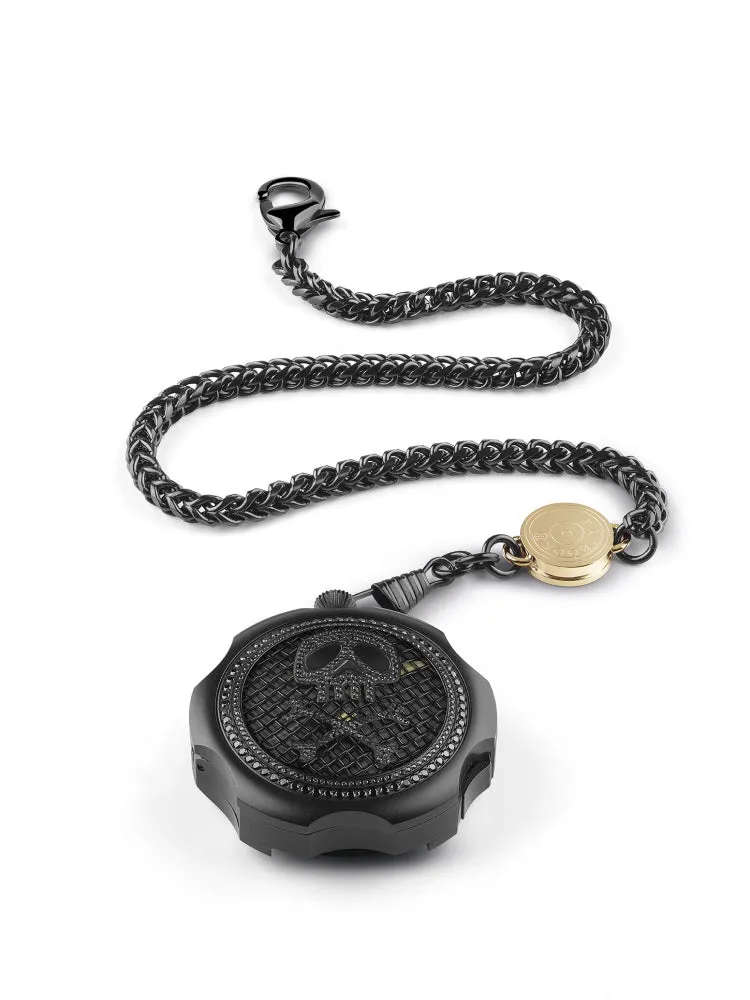 TAMBOORO Men??s watch - BULLET BLACK PVD - ZIRCONIA TB-102-BK-ZB-BK-CP