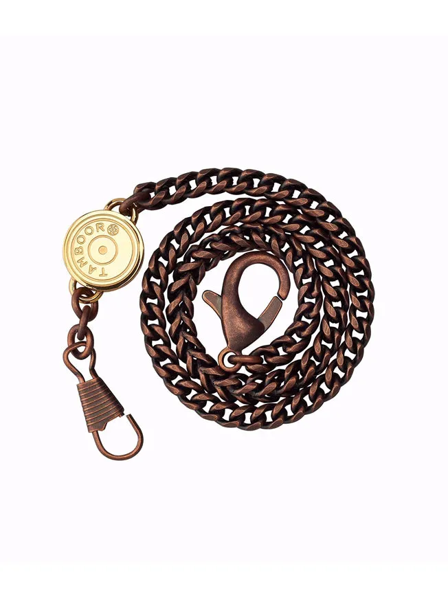 TAMBOORO Men??s watch - ONE SHOT - DIRTY BRONZE - ZIRCONIA - TB-100-BR-ZW-SL-CP