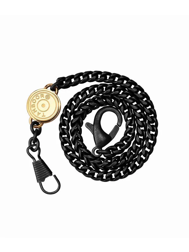 TAMBOORO Men??s watch - TATTOO - BLACK PVD - TB-101-BK-BK-CP