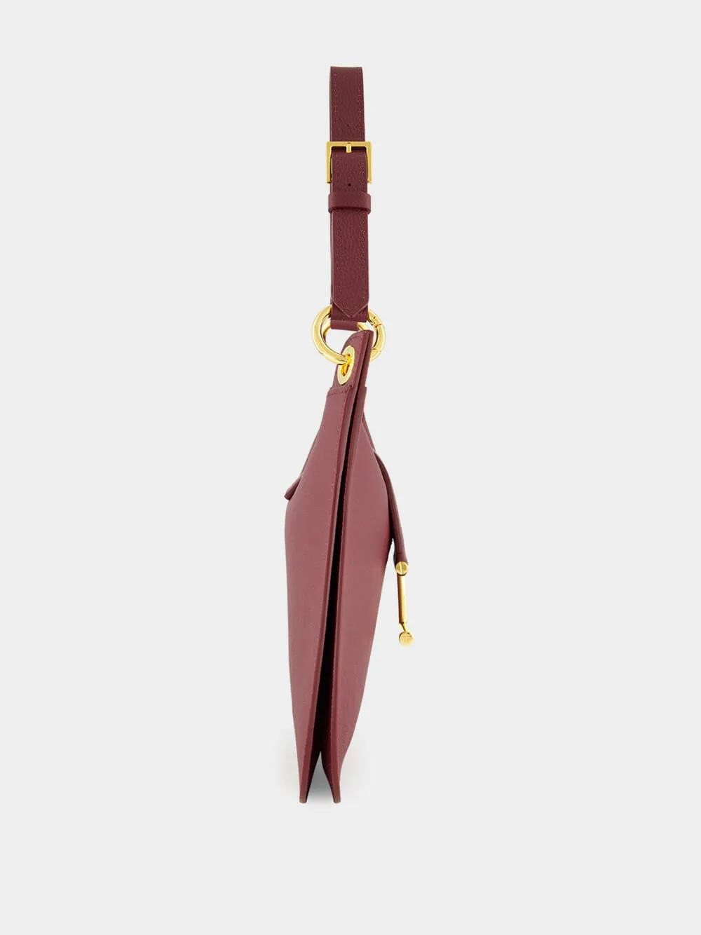 Tara Small Shoulder Bag in Red Plum