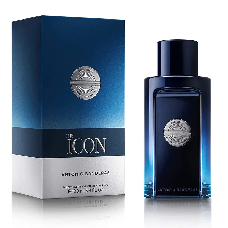 The Icon by Antonio Banderas 3.4 oz EDT for men premium-eau-de-toilette-men