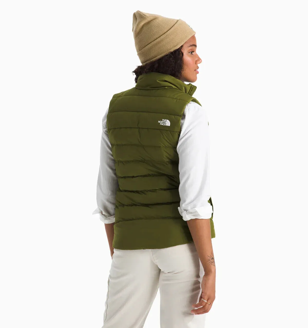 The North Face Aconcagua 3 NF0A84JPPIB Vest Men's 3XL Olive Full Zip APP1166