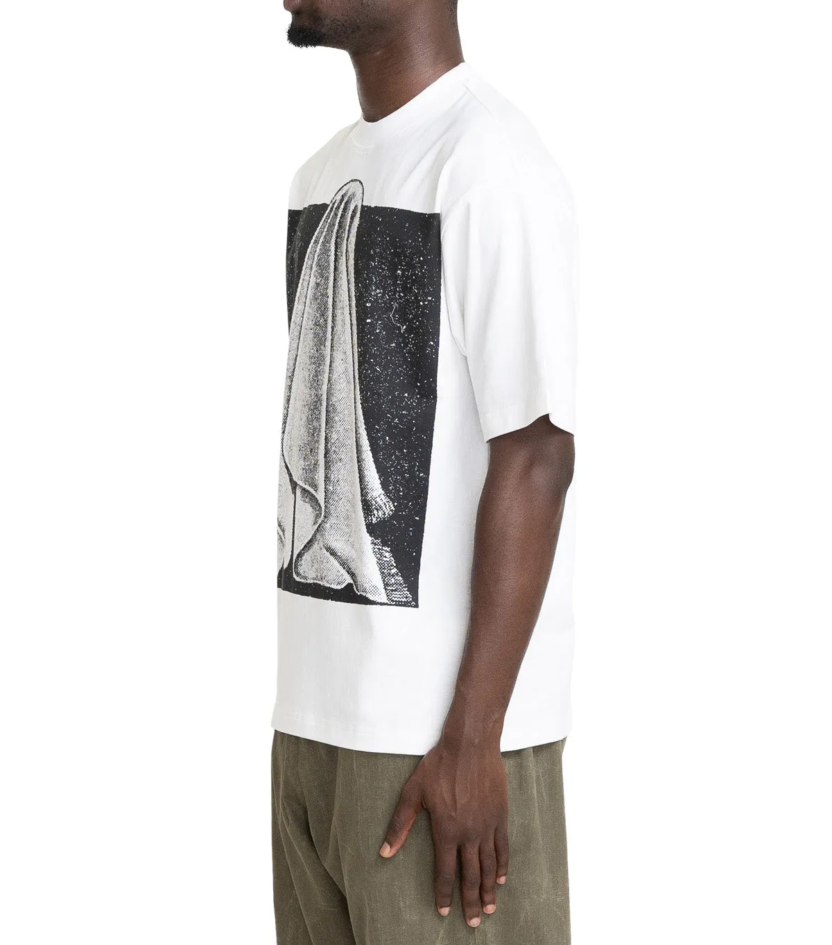 The Trilogy Tapes Drapery T-Shirt White