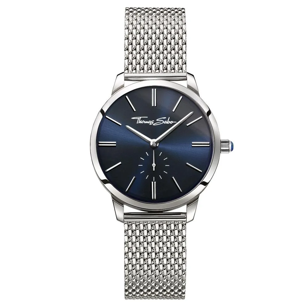 Thomas Sabo Glam Steel Blue Dial Womens Watch 