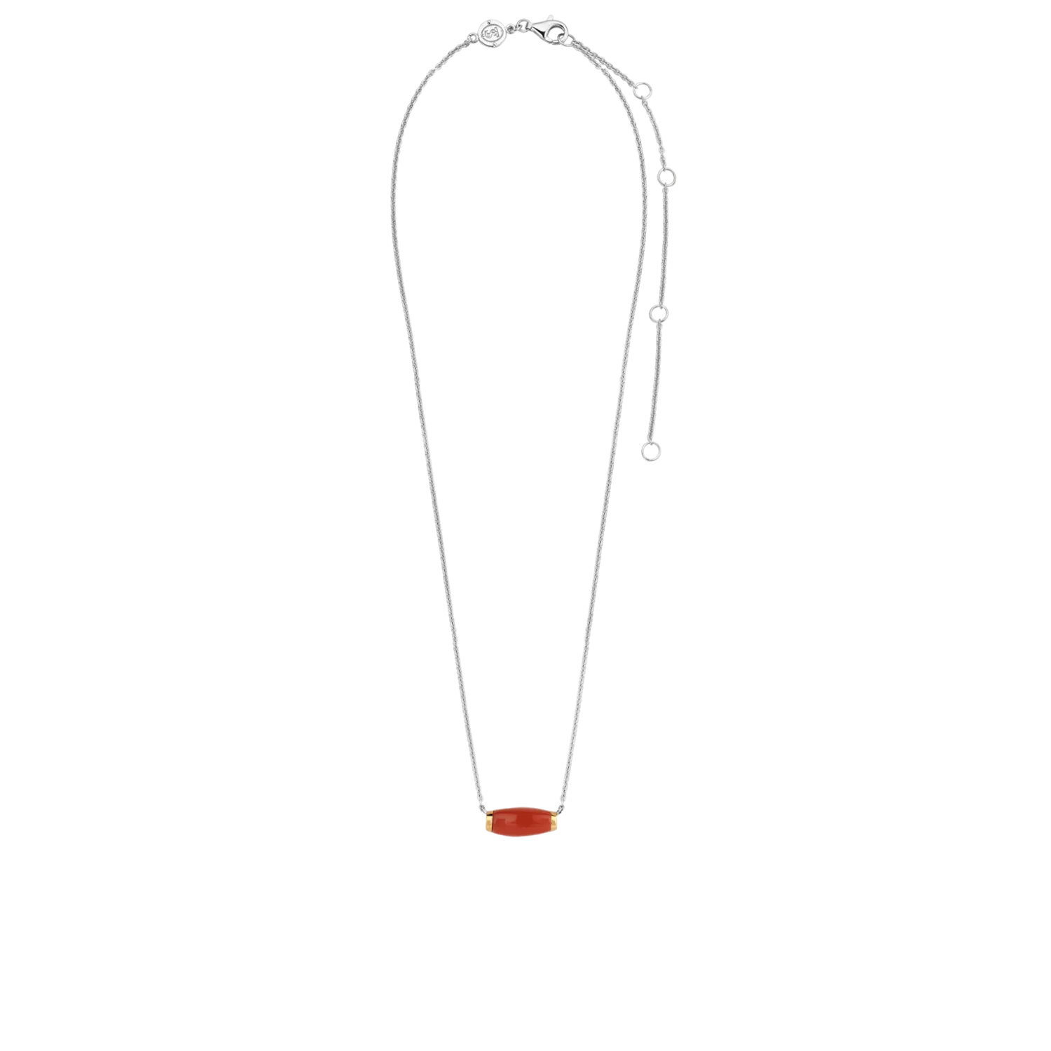 TI SENTO - Milano Coral Pendant Necklace