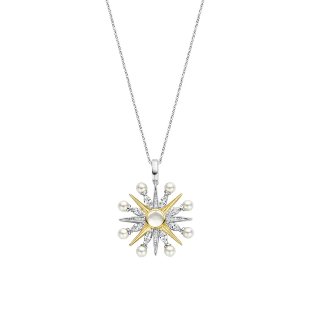 Ti Sento Star Pendant Necklace 