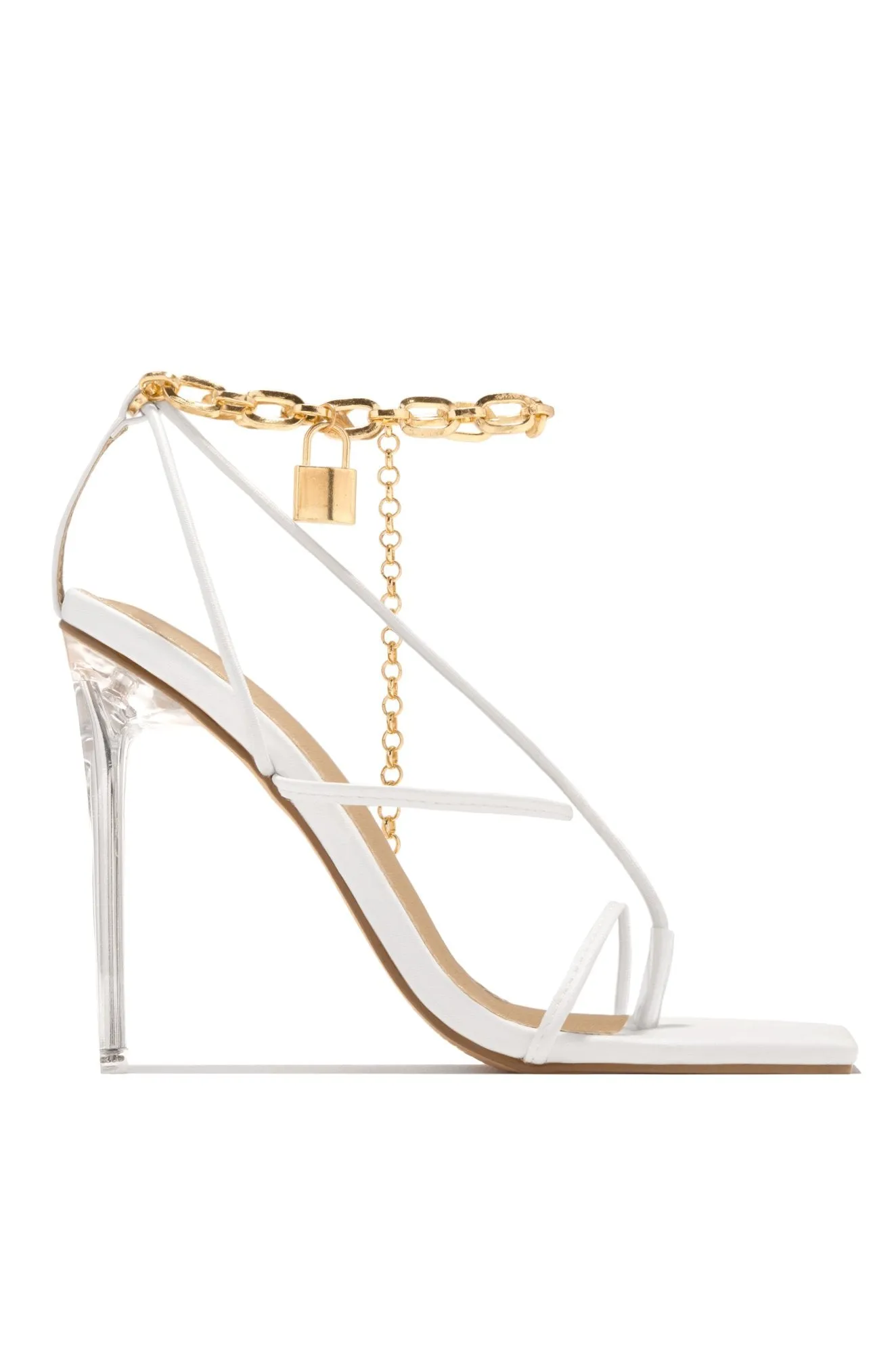Tinecia Heels- White