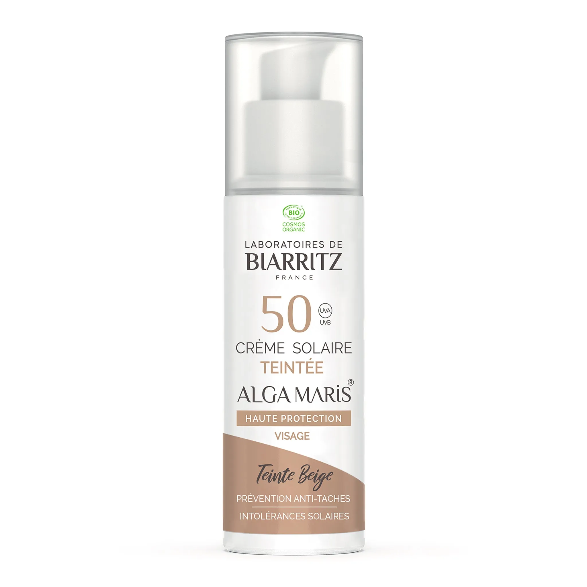 Tinted Sunscreen for face SPF50 Beige, 50 ml 