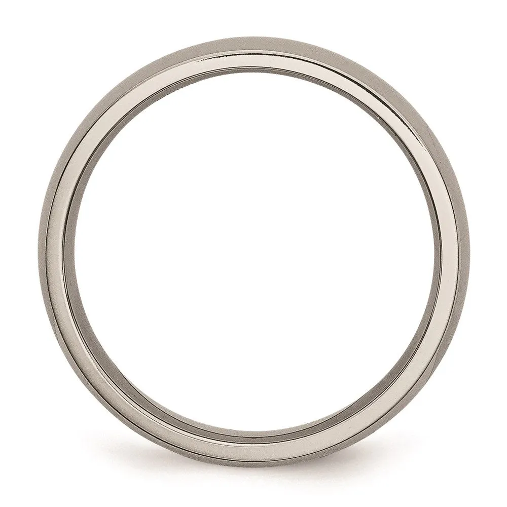 Titanium 5mm Polished Band | TB159