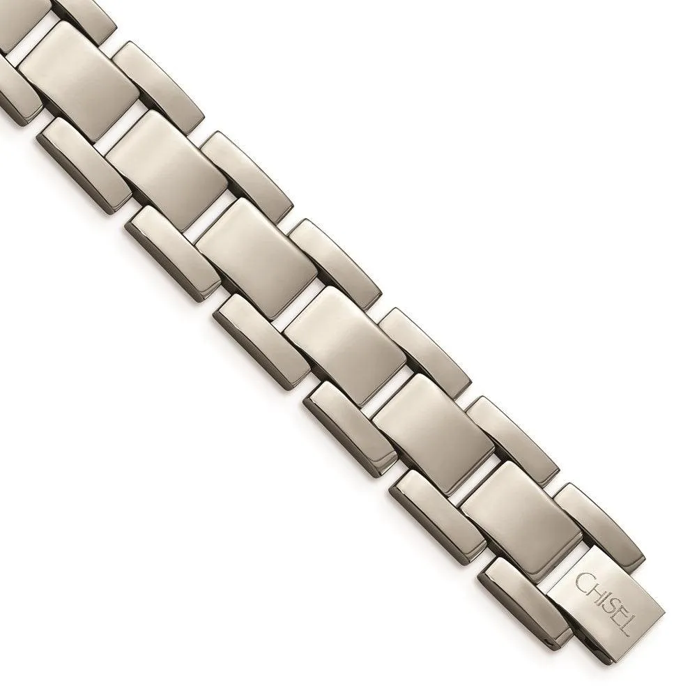Titanium Polished 8.5in Bracelet 