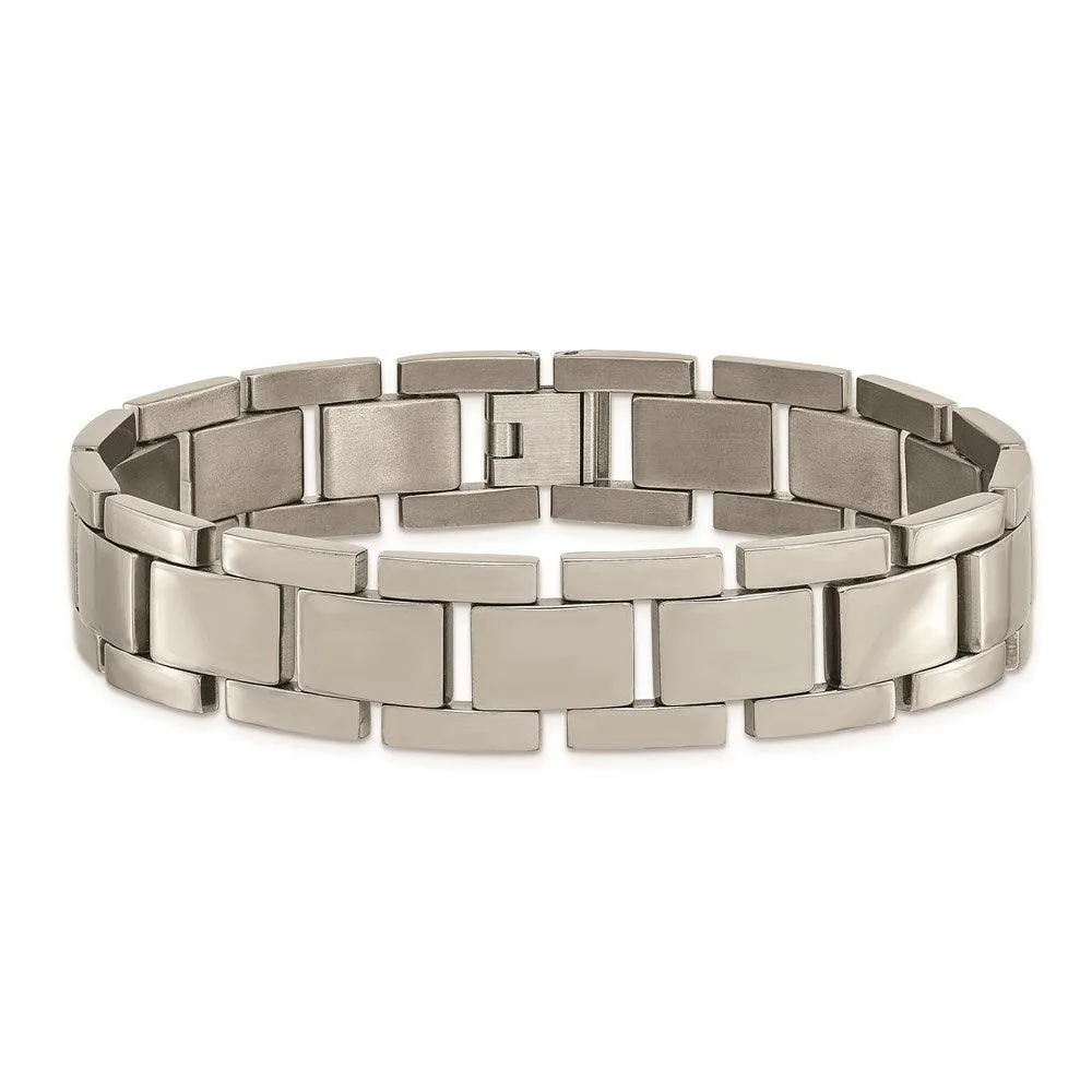 Titanium Polished 8.5in Bracelet