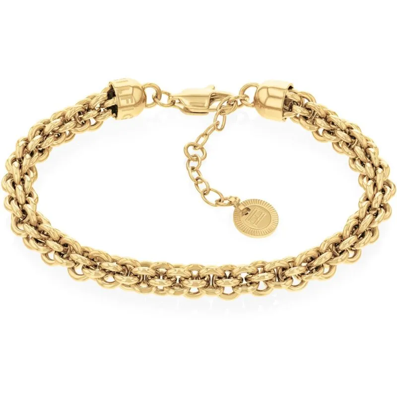 Tommy Hilfiger Ladies Gold Plated Chain Bracelet 2780842 