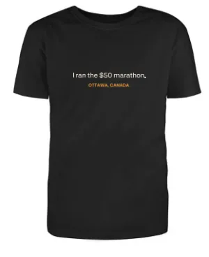 TORW ASICS 2024 T-Shirt (J'ai couru le Marathon à 50$) - Bleu Heather asics Vêtements