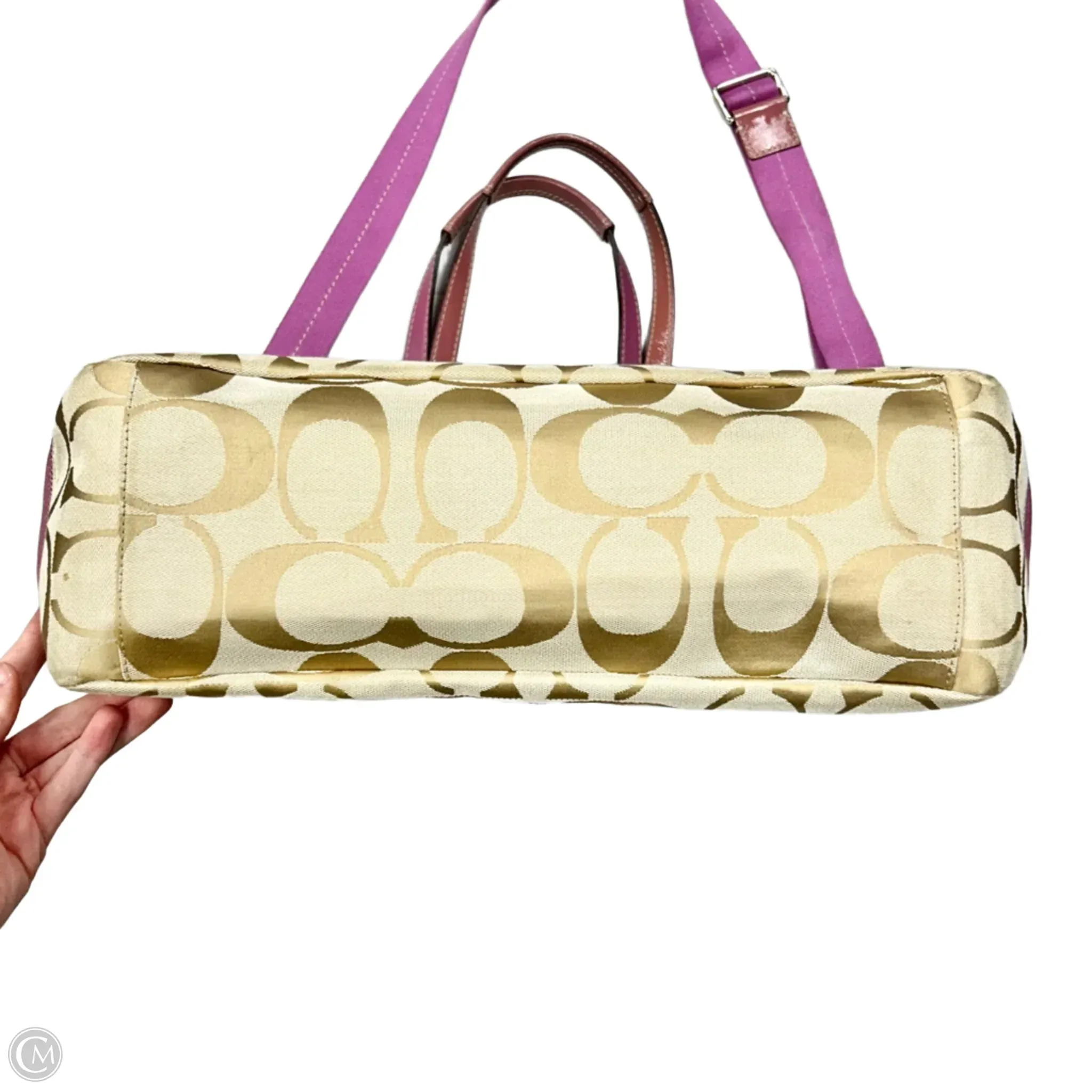 Tote Designer By Coach, Size: Large